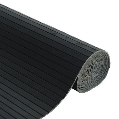 vidaXL Room Divider Black 165x250 cm Bamboo