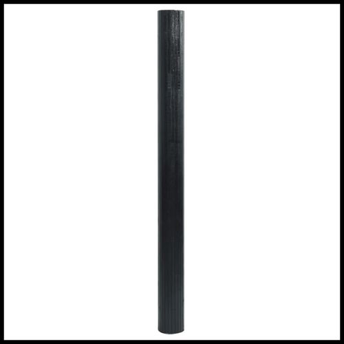 vidaXL Room Divider Black 165x250 cm Bamboo