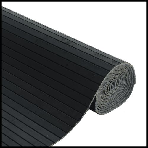 vidaXL Room Divider Black 165x250 cm Bamboo