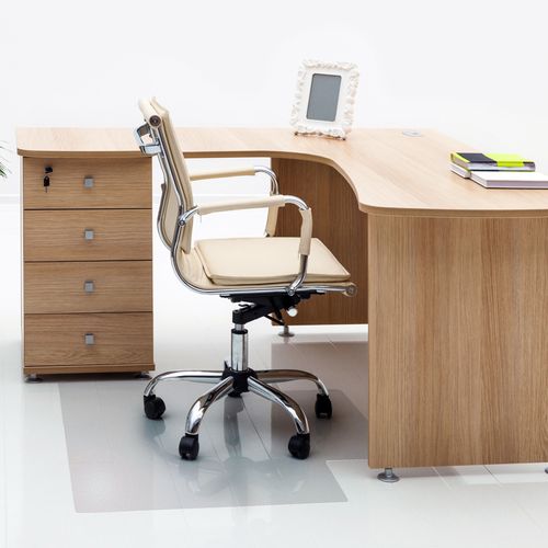 Advantagemat® PVC Lipped Chair Mat