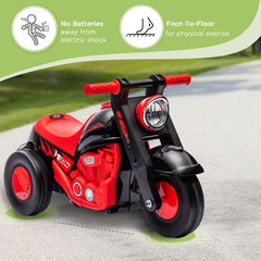 AIYAPLAY Ride On Car Foot To Floor Kids Car w/ Music Bubble