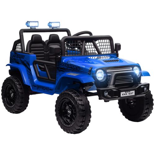 AIYAPLAY Kids Ride On Car 12V Electric Truck w/ Suspension