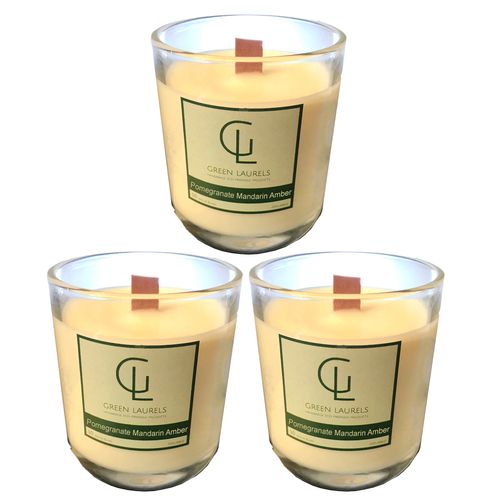 Soy Wax Premium Glass candle