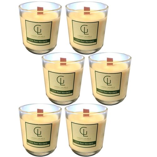 Soy Wax Premium Glass candle