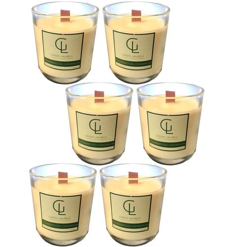 Soy Wax Premium Glass candle