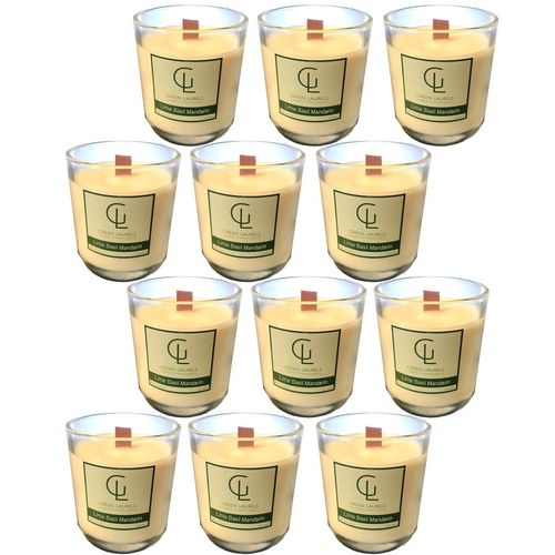Soy Wax Premium Glass candle
