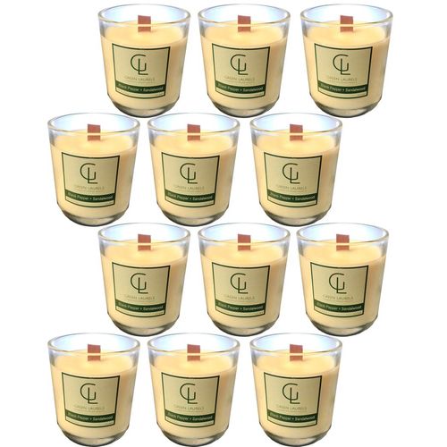 Soy Wax Premium Glass candle