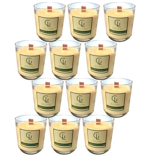 Soy Wax Premium Glass candle