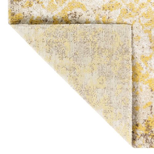 vidaXL Outdoor Rug Flatweave 80x150 cm Yellow