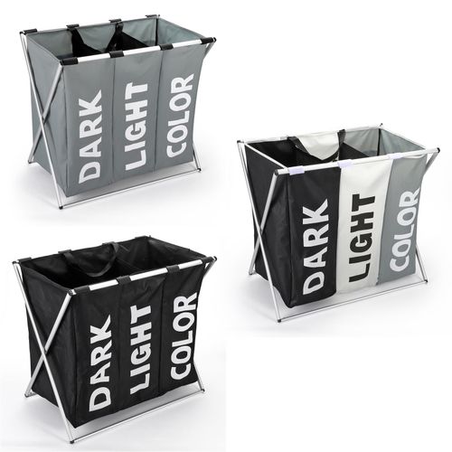 VINSANI X-SHAPE 3 SECTION LAUNDRY SORTER