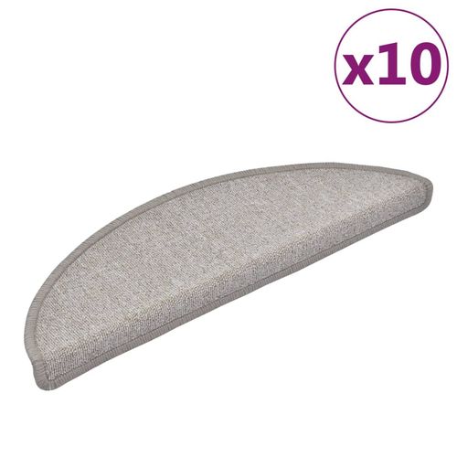 vidaXL Carpet Stair Treads 15 pcs Dark Green 56x17x3 cm