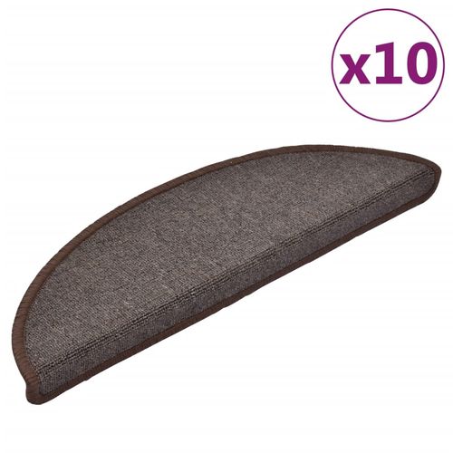 vidaXL Carpet Stair Treads 15 pcs Dark Green 56x17x3 cm
