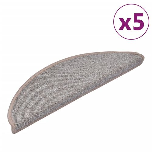 vidaXL Carpet Stair Treads 15 pcs Dark Green 56x17x3 cm