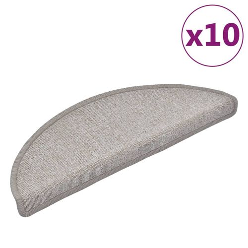 vidaXL Carpet Stair Treads 15 pcs Dark Green 56x17x3 cm