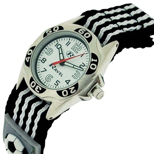 Ravel Children Velcro Nylon Watch Available Multiple Colour & Design R1507