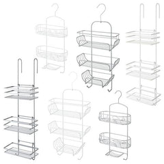 Various Hanging and Overdoor Shower Caddies