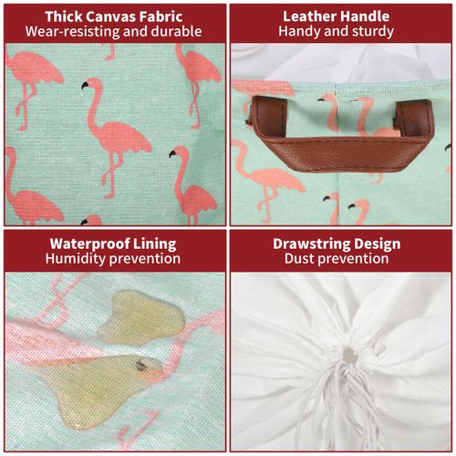 VINSANI DRAWSTRING LAUNDRY BASKET