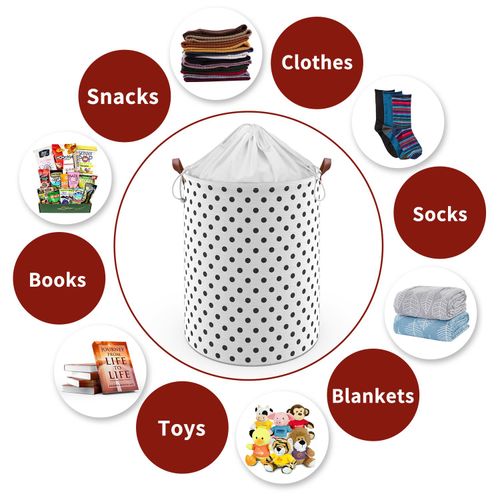 VINSANI DRAWSTRING LAUNDRY BASKET