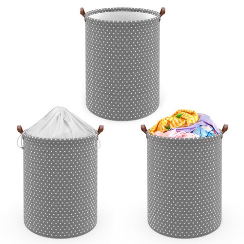 VINSANI DRAWSTRING LAUNDRY BASKET