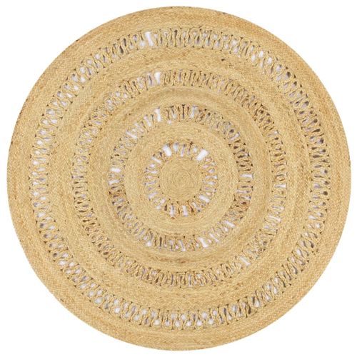 vidaXL Handmade Rug Braided Jute 210 cm - 120 cm