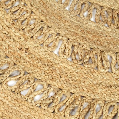 vidaXL Handmade Rug Braided Jute 210 cm