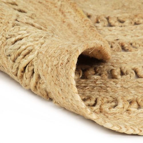 vidaXL Handmade Rug Braided Jute 210 cm