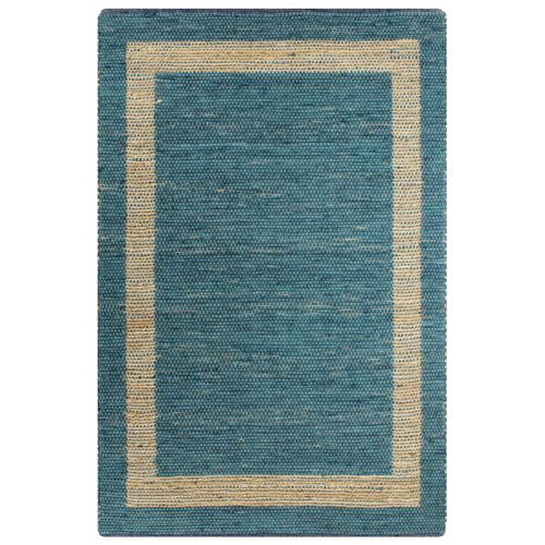 vidaXL Handmade Rug Jute Yellow 80x160 cm