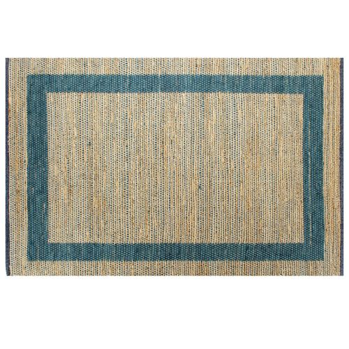 vidaXL Handmade Rug Jute Yellow 80x160 cm