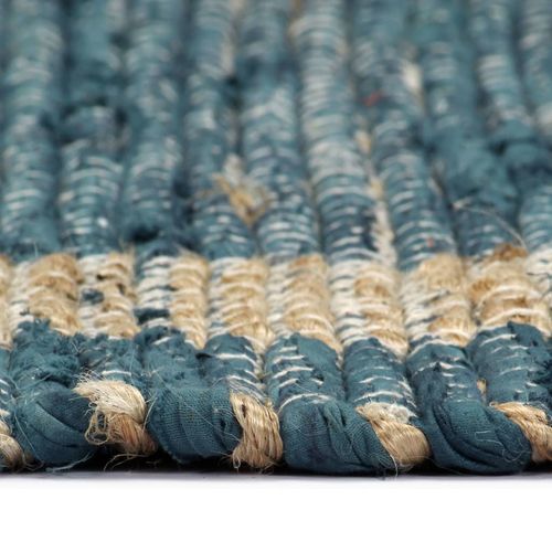 vidaXL Handmade Rug Jute Yellow 80x160 cm