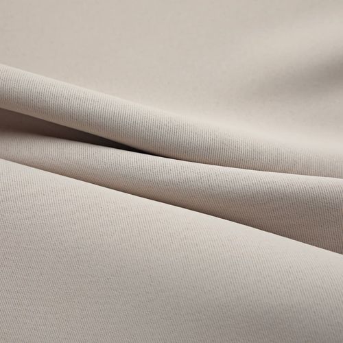 vidaXL Blackout Curtain with Metal Rings Black 290x245 cm