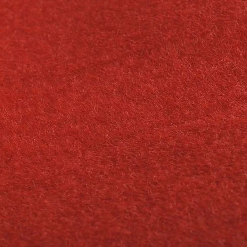 vidaXL Red Carpet 1 x 5 m Extra Heavy 400 g/m2