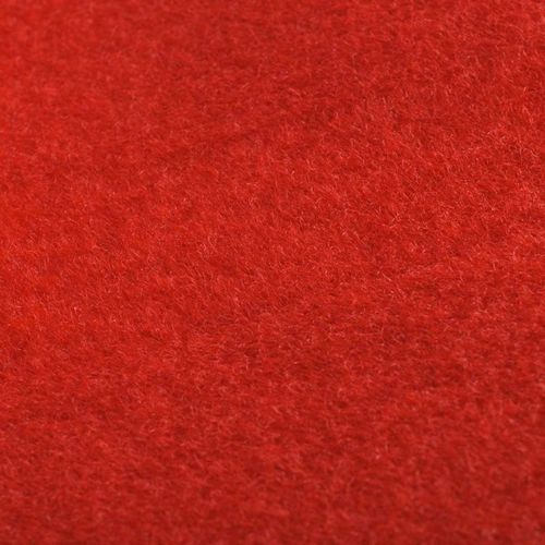 vidaXL Red Carpet 1 x 5 m Extra Heavy 400 g/m2