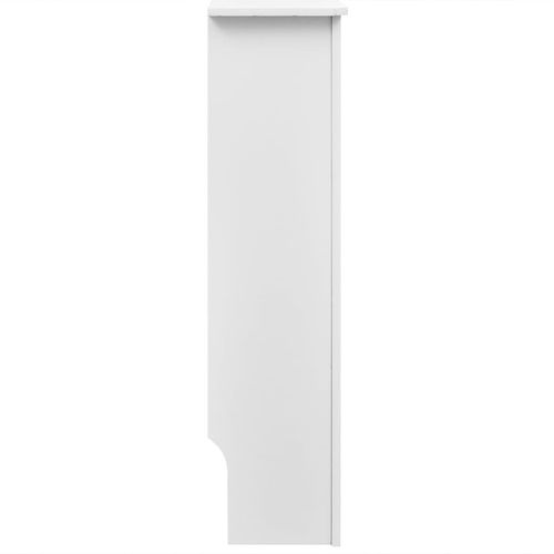 vidaXL MDF Radiator Cover White 205 cm