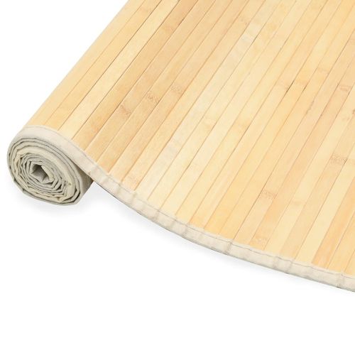 vidaXL Rug Bamboo 80x200 cm Natural