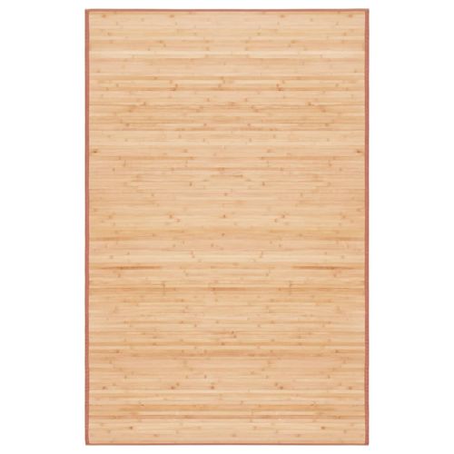 vidaXL Rug Bamboo 80x200 cm Natural - brown / 100 x 160 cm