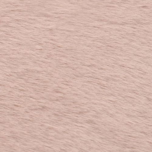 vidaXL Rug Faux Rabbit Pelt 180x270 cm Old Pink