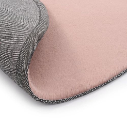 vidaXL Rug Faux Rabbit Pelt 180x270 cm Old Pink