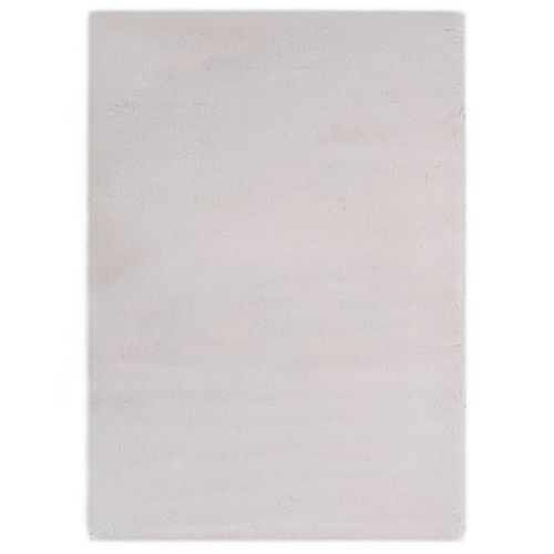 vidaXL Rug Faux Rabbit Pelt 180x270 cm Old Pink - grey / 80 x 150 cm
