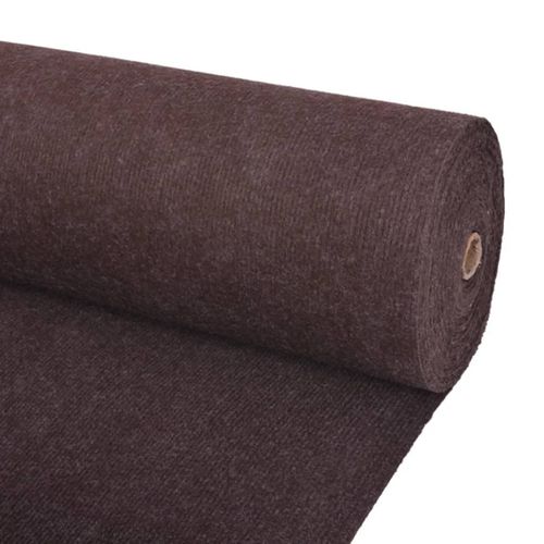 vidaXL Exhibition Carpet Rib 1.2x10 m Anthracite - brown / 1.2 x 15 m