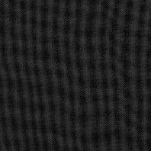 vidaXL Linen-Look Blackout Curtains with Hooks Black 290x245 cm