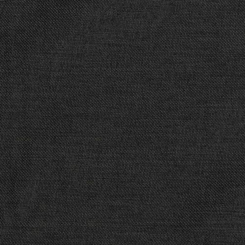 vidaXL Linen-Look Blackout Curtains with Hooks Black 290x245 cm
