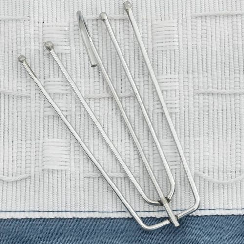 vidaXL Linen-Look Blackout Curtains with Hooks Black 290x245 cm