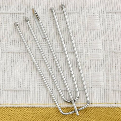 vidaXL Linen-Look Blackout Curtains with Hooks Black 290x245 cm