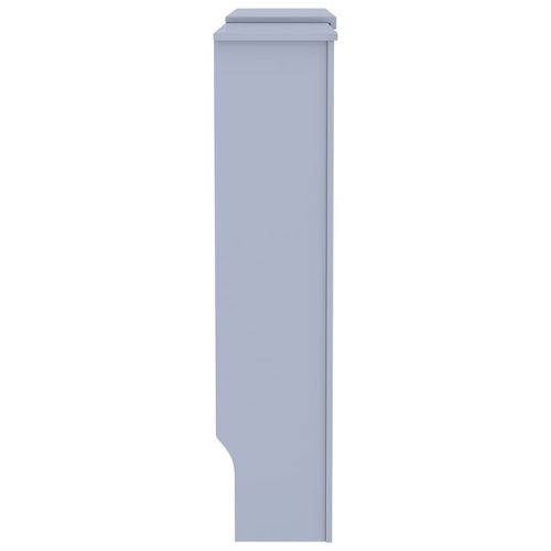 vidaXL MDF Radiator Cover White 205 cm
