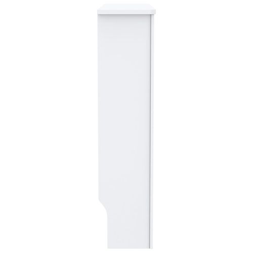 vidaXL MDF Radiator Cover White 205 cm