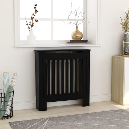 vidaXL MDF Radiator Cover White 205 cm