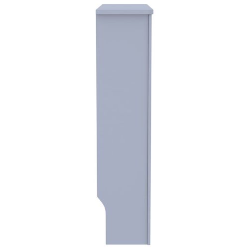 vidaXL MDF Radiator Cover White 205 cm