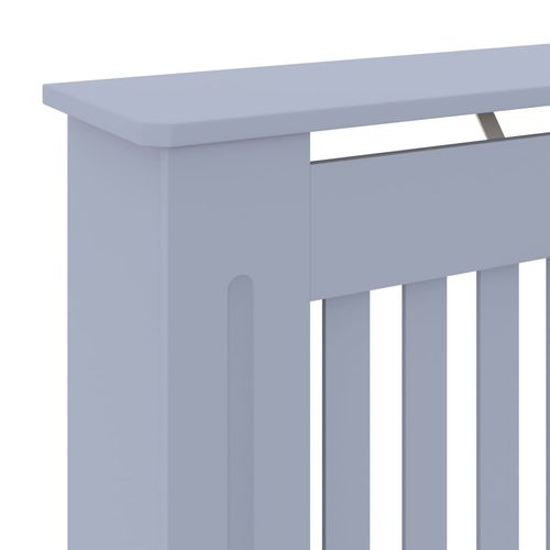 vidaXL MDF Radiator Cover White 205 cm