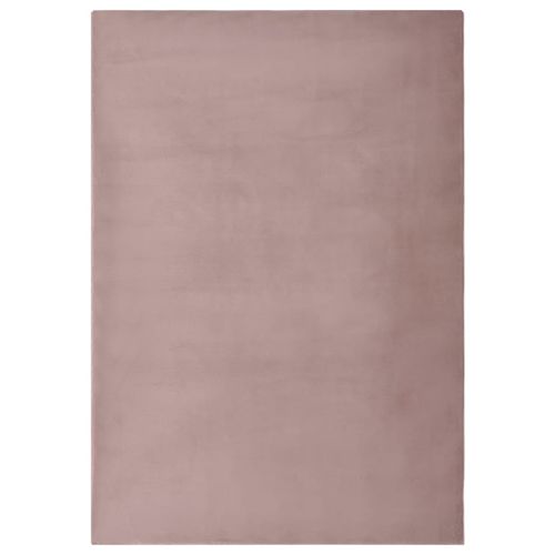 vidaXL Rug Faux Rabbit Pelt 180x270 cm Old Pink - old pink / 180 x 270 cm