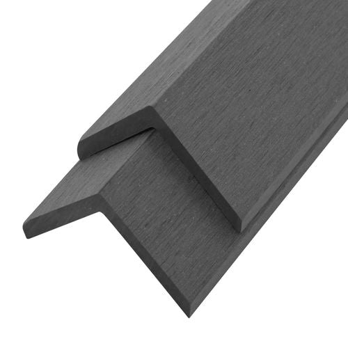 vidaXL 5 pcs Decking Angle Trims WPC 170 cm Light Brown